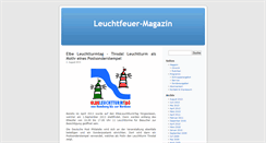Desktop Screenshot of leuchtfeuer-magazin.de